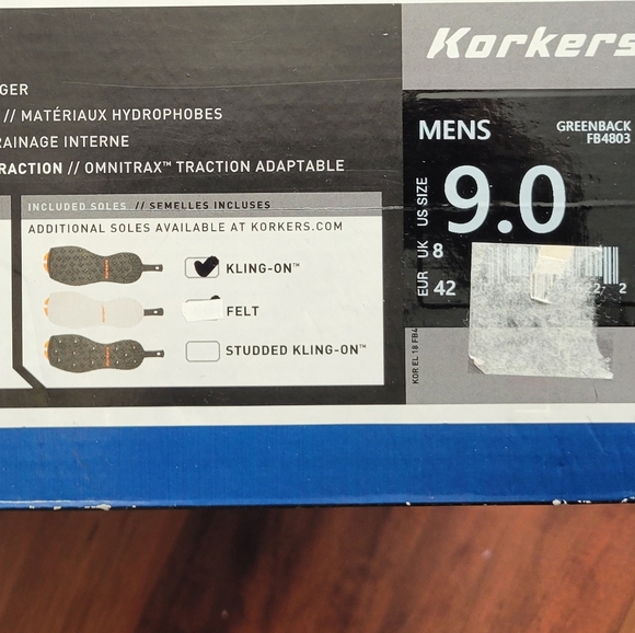 Korkers Greenback wading boots - Picture 5 of 11